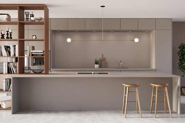 Kitchen with Agger Grey