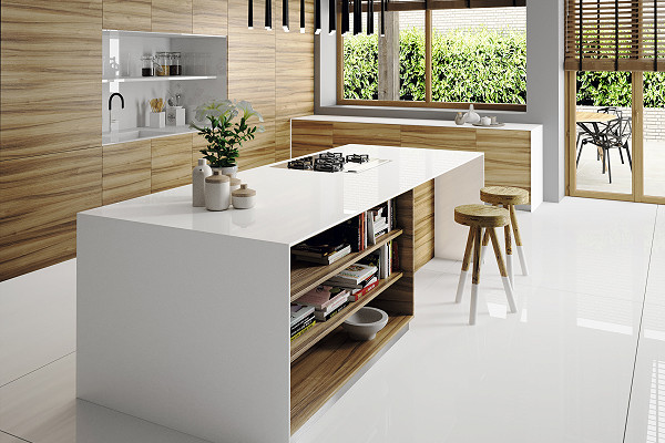 Kitchen with Iconic White